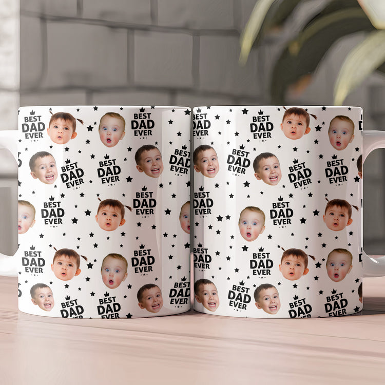 Best-Dad-Ever-Custom-Funny-Kid-Face-Fathers-Day-Gift-For-Dad-Husband-Grandpa-Personalized-Mug-2