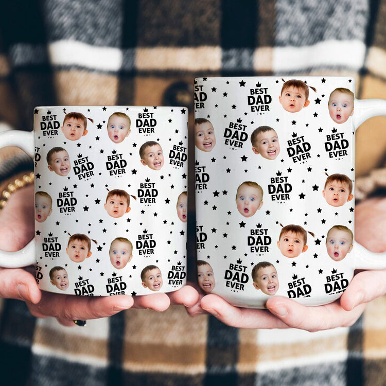 Best-Dad-Ever-Custom-Funny-Kid-Face-Fathers-Day-Gift-For-Dad-Husband-Grandpa-Personalized-Mug-4