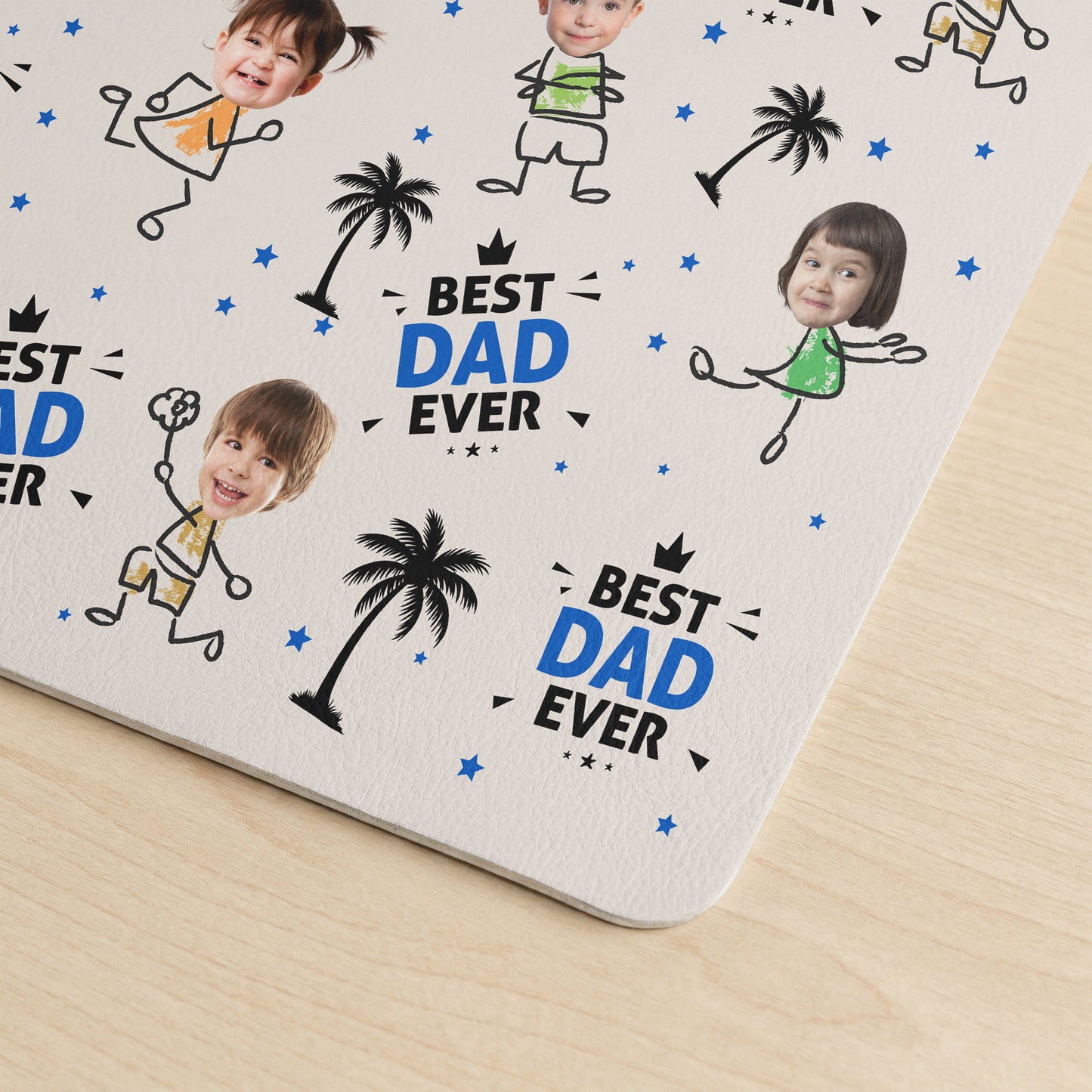 Best-Dad-Ever-Custom-Kid-Face-Fathers-Day-Gift-For-Dad-Husband-Personalized-Desk-Mat-4