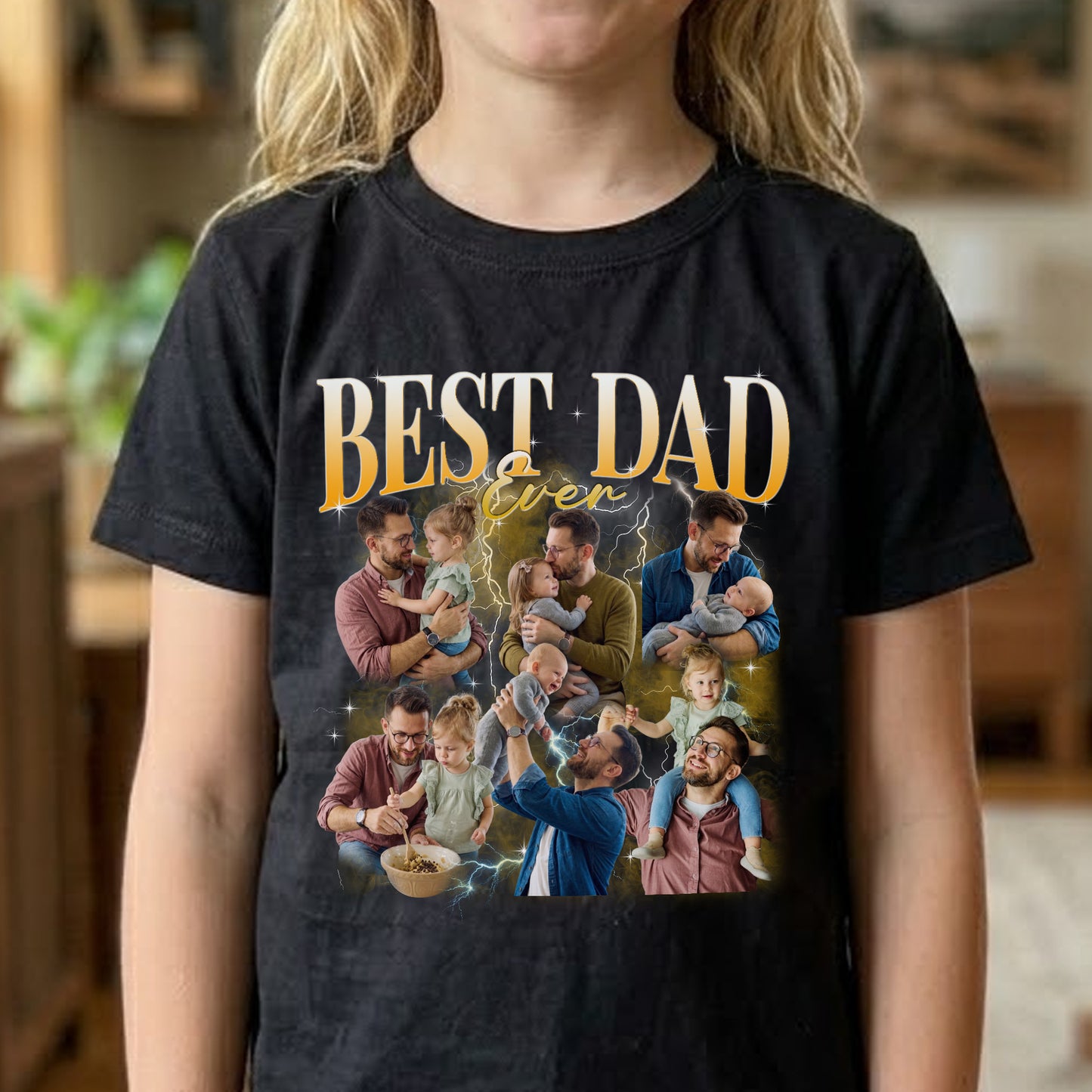 Best-Dad-Ever-Custom-Photo-Personalized-Shirt-2