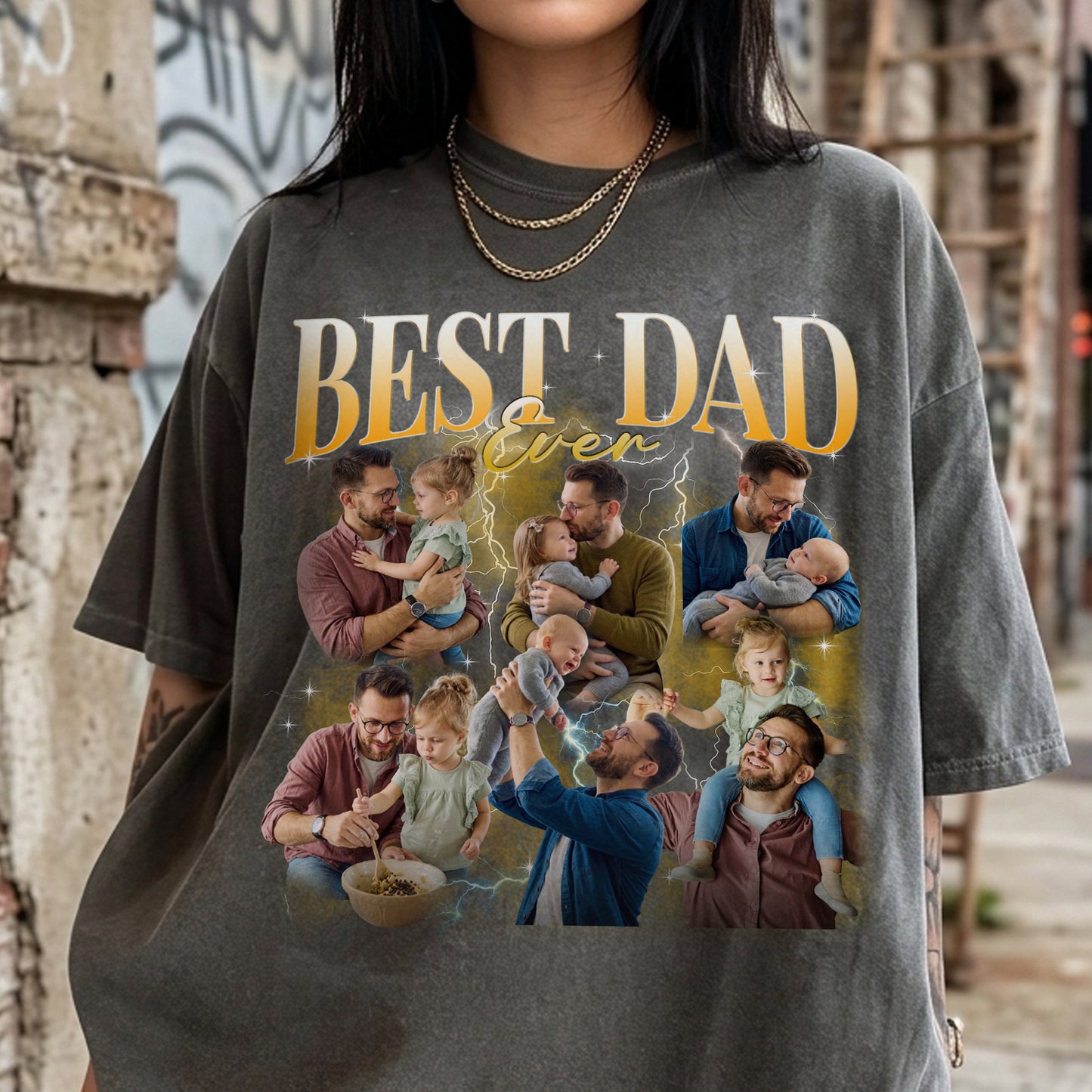 Best-Dad-Ever-Custom-Photo-Personalized-Shirt-5
