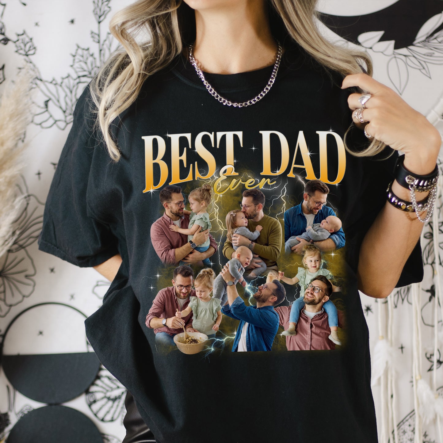 Best-Dad-Ever-Custom-Photo-Personalized-Shirt-6