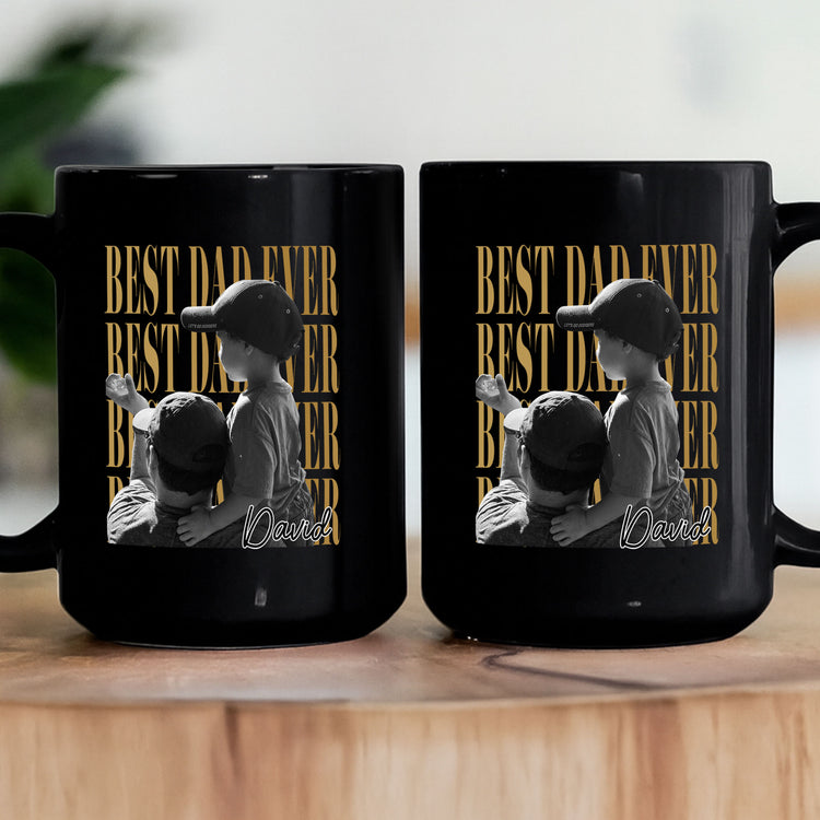Best-Dad-Ever-Custom-Vintage-Photo-Personalized-Mug-3