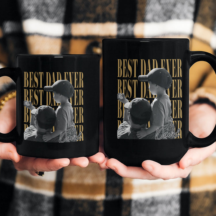 Best-Dad-Ever-Custom-Vintage-Photo-Personalized-Mug-4