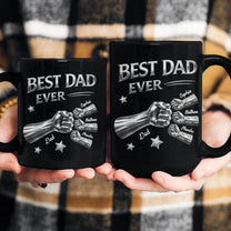 Best-Dad-Ever-Fist-Bump-Fathers-Day-Gift-For-Him-New-Version-Personalized-Mug-4