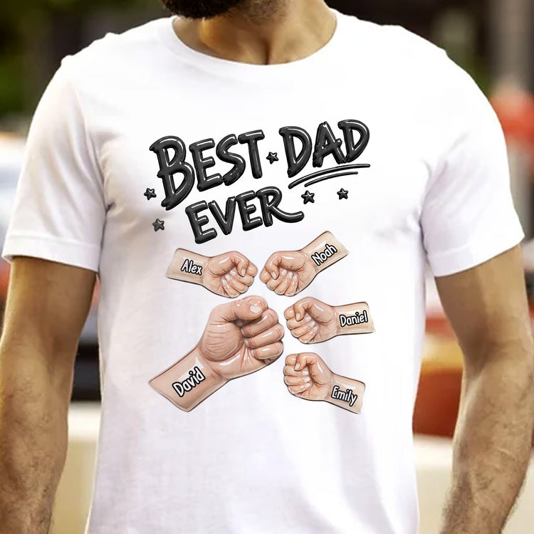 Best-Dad-Ever-Fist-Bump-New-Version-Fathers-Day-Gift-For-Husband-Dad-Personalized-Shirt-2