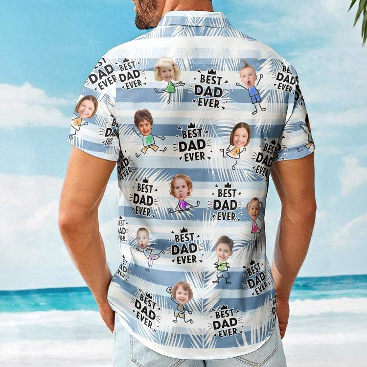 Best-Dad-Ever-Striped-Pattern-Fathers-Day-Gift-For-Dad-Husband-Personalized-Hawaiian-Shirt-2