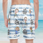Best-Dad-Ever-Striped-Pattern-Fathers-Day-Gift-For-Dad-Husband-Personalized-Shorts-2