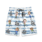 Best-Dad-Ever-Striped-Pattern-Fathers-Day-Gift-For-Dad-Husband-Personalized-Shorts-3