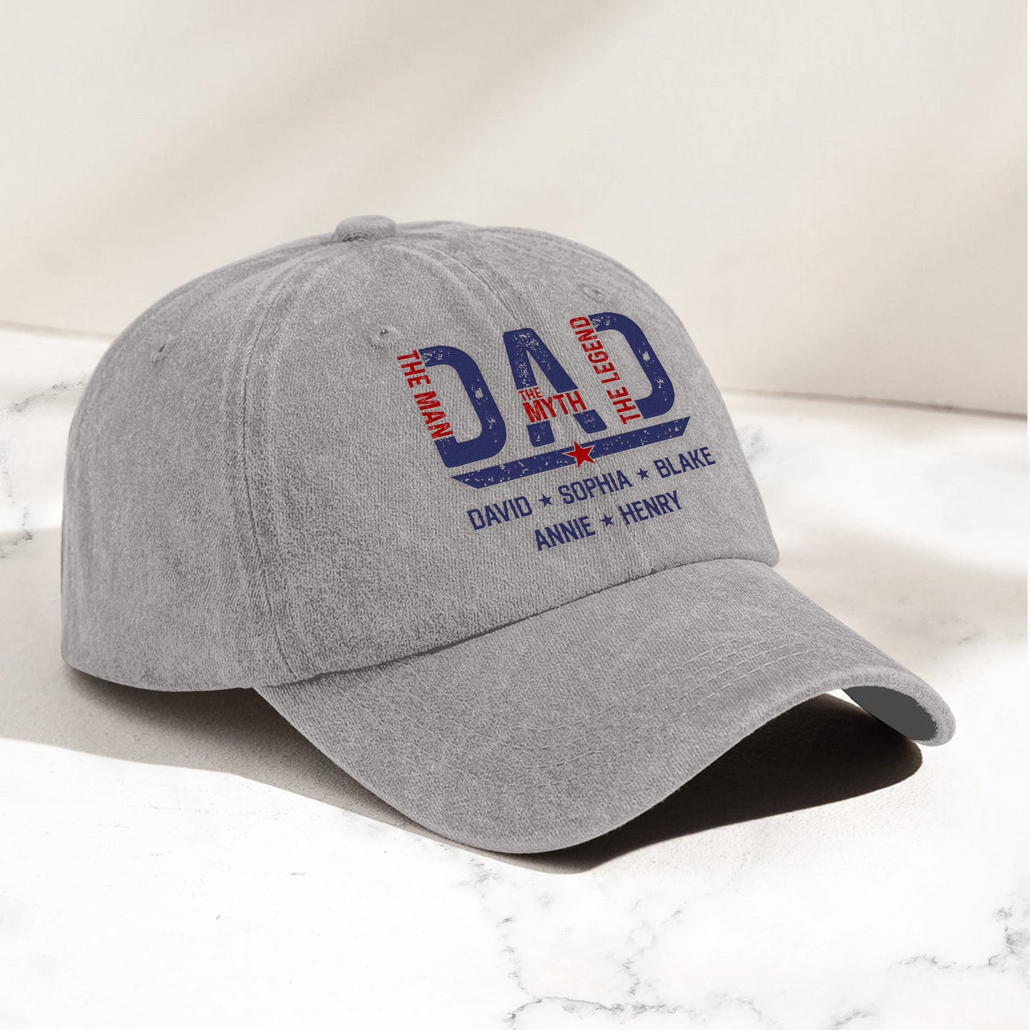 Best-Dad-Ever-The-Man,-The-Myth,-The-Legend--Personalized-Cap-3