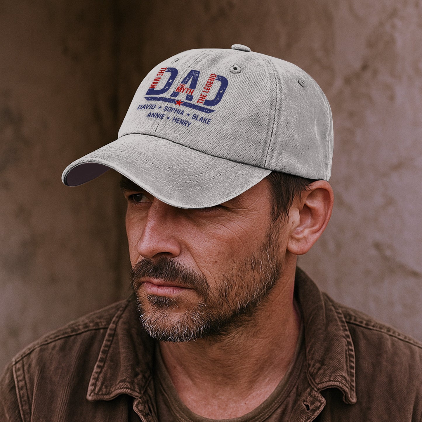 Best-Dad-Ever-The-Man,-The-Myth,-The-Legend--Personalized-Cap-4