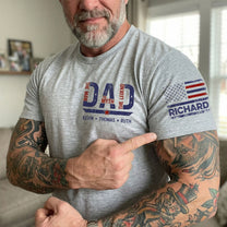 Best-Dad-Ever-The-Man,-The-Myth,-The-Legend--Personalized-Shirt-4