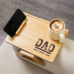 Best_Dad_Ever_The_Man_The_Myth_The_Legend_Personalized_Wooden_Couch_Arm_Table_1