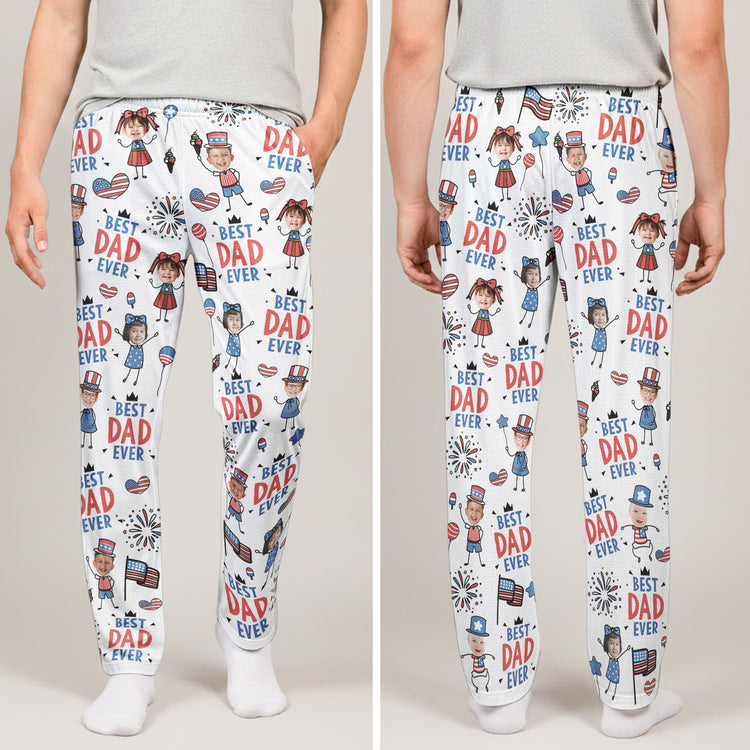 Best-Dad-Ever-USA-Flag-Personalized-Lounge-Pants-2