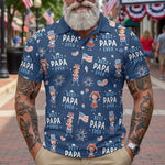 Best-Dad-Ever-USA-Flag-Personalized-Polo-Shirt-3