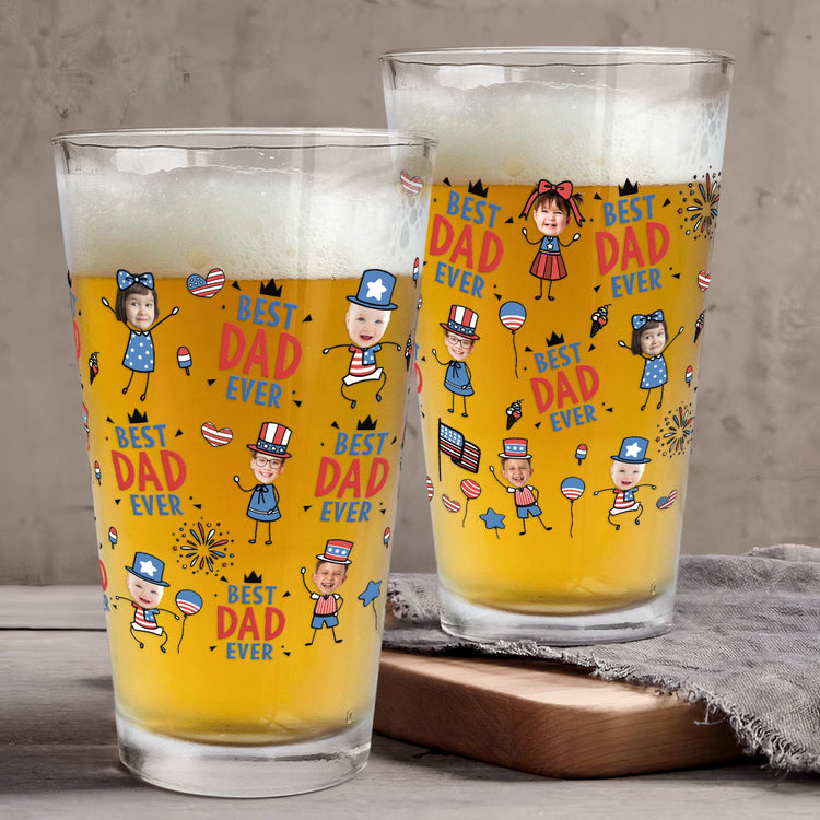 Best_Dad_Ever_Usa_Flag_Personalized_Beer_Glass_1