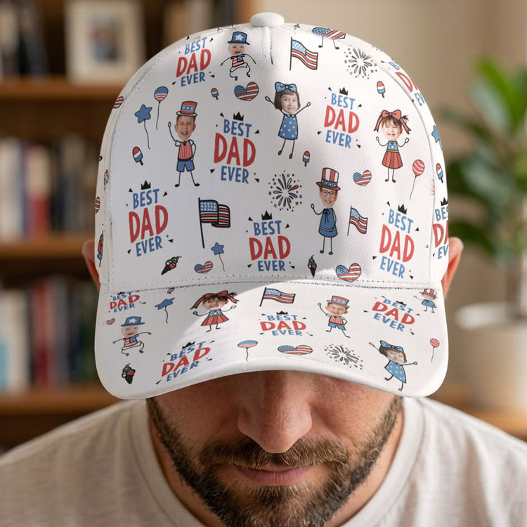 Best-Dad-Ever-Usa-Flag-Personalized-Cap-1