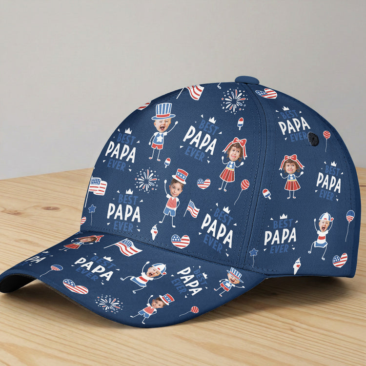 Best-Dad-Ever-Usa-Flag-Personalized-Cap-3