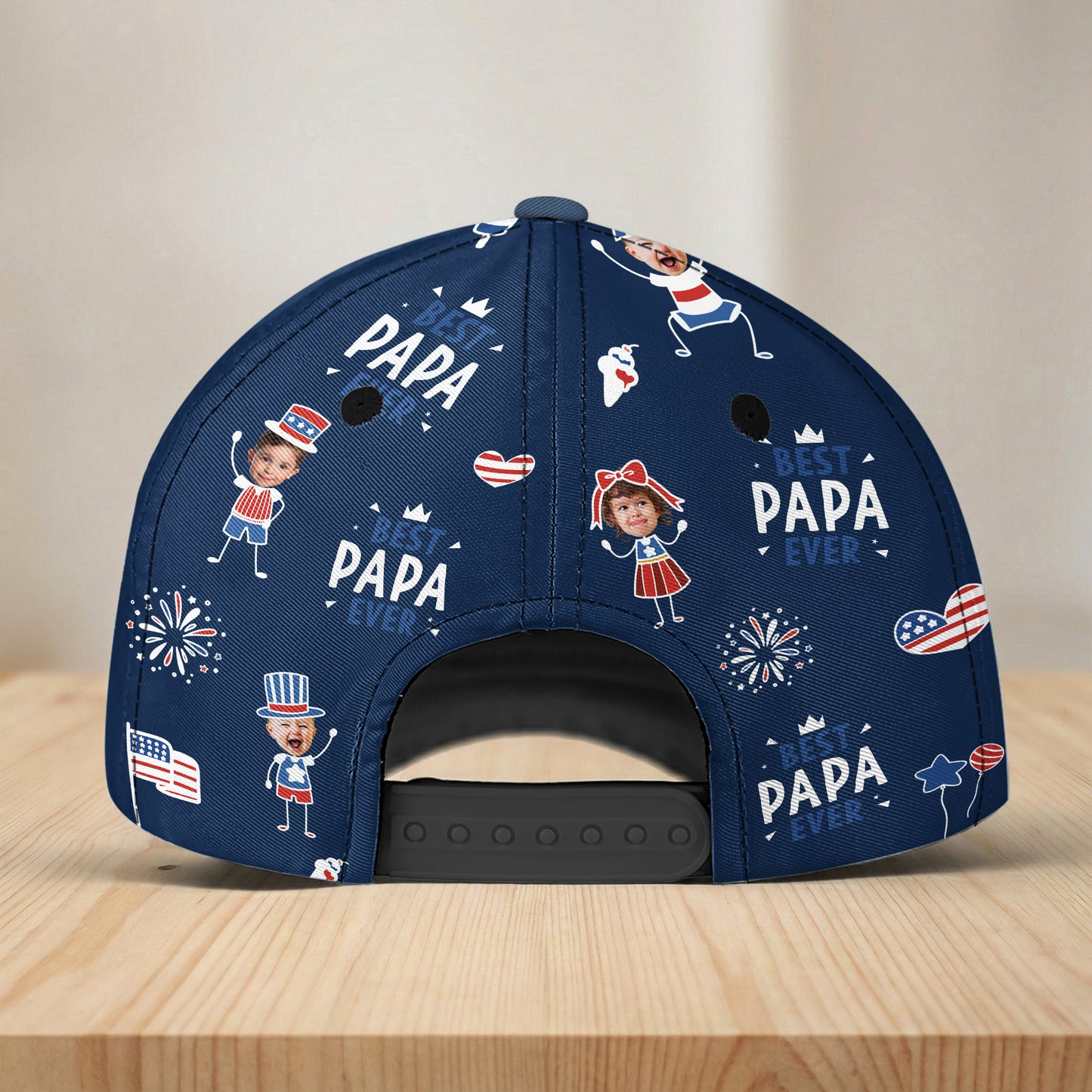 Best-Dad-Ever-Usa-Flag-Personalized-Cap-4