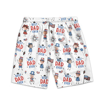 Best_Dad_Ever_Usa_Flag_Personalized_Shorts_3