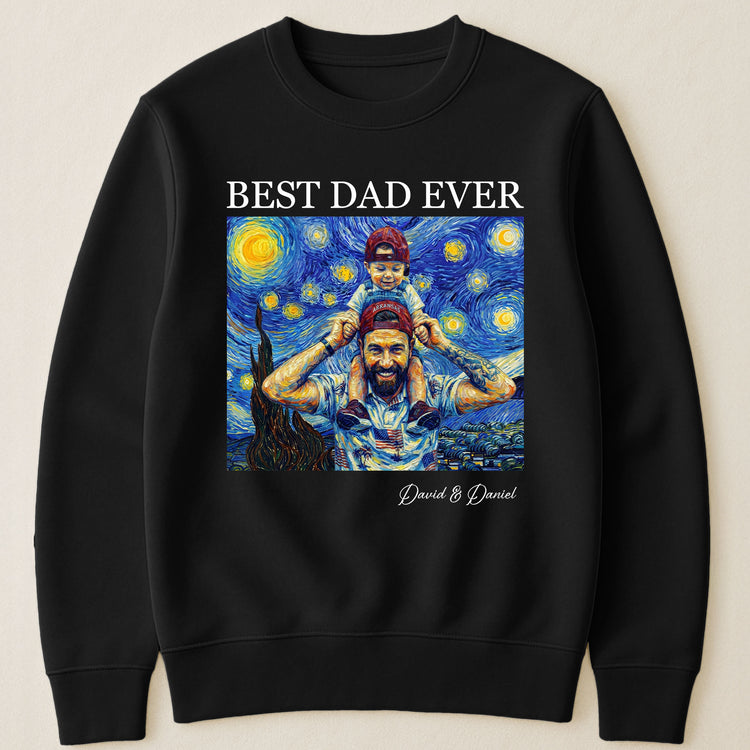 Best-Dad-Ever-Van-Gogh-Art-Fathers-Day-Gift-For-Dad-Husband-Grandpa-Personalized-Shirt-4