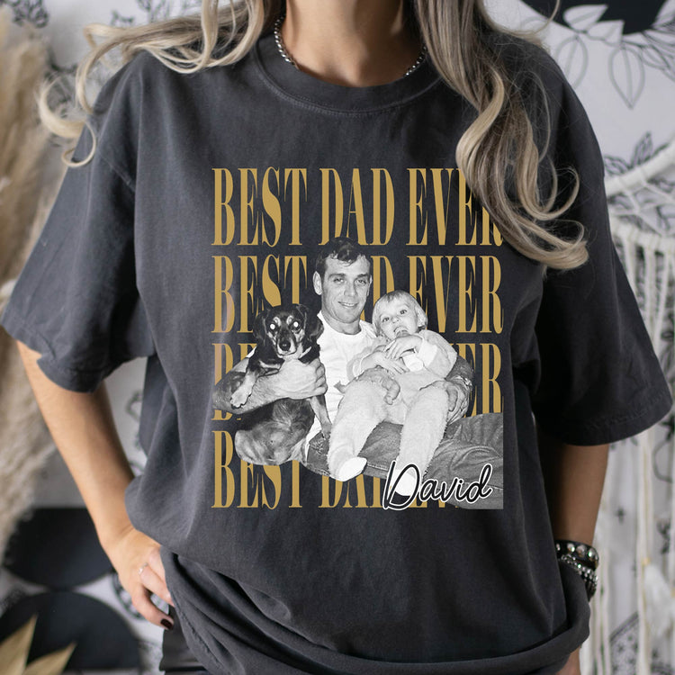 Best-Dad-Ever-Vintage-Photo-Personalized-Shirt-2