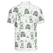 Best-Dad,-Grandpa-By-Par,-Cute-Kids-Art,-Toile-De-Jouy-Personalized-Polo-Shirt-4
