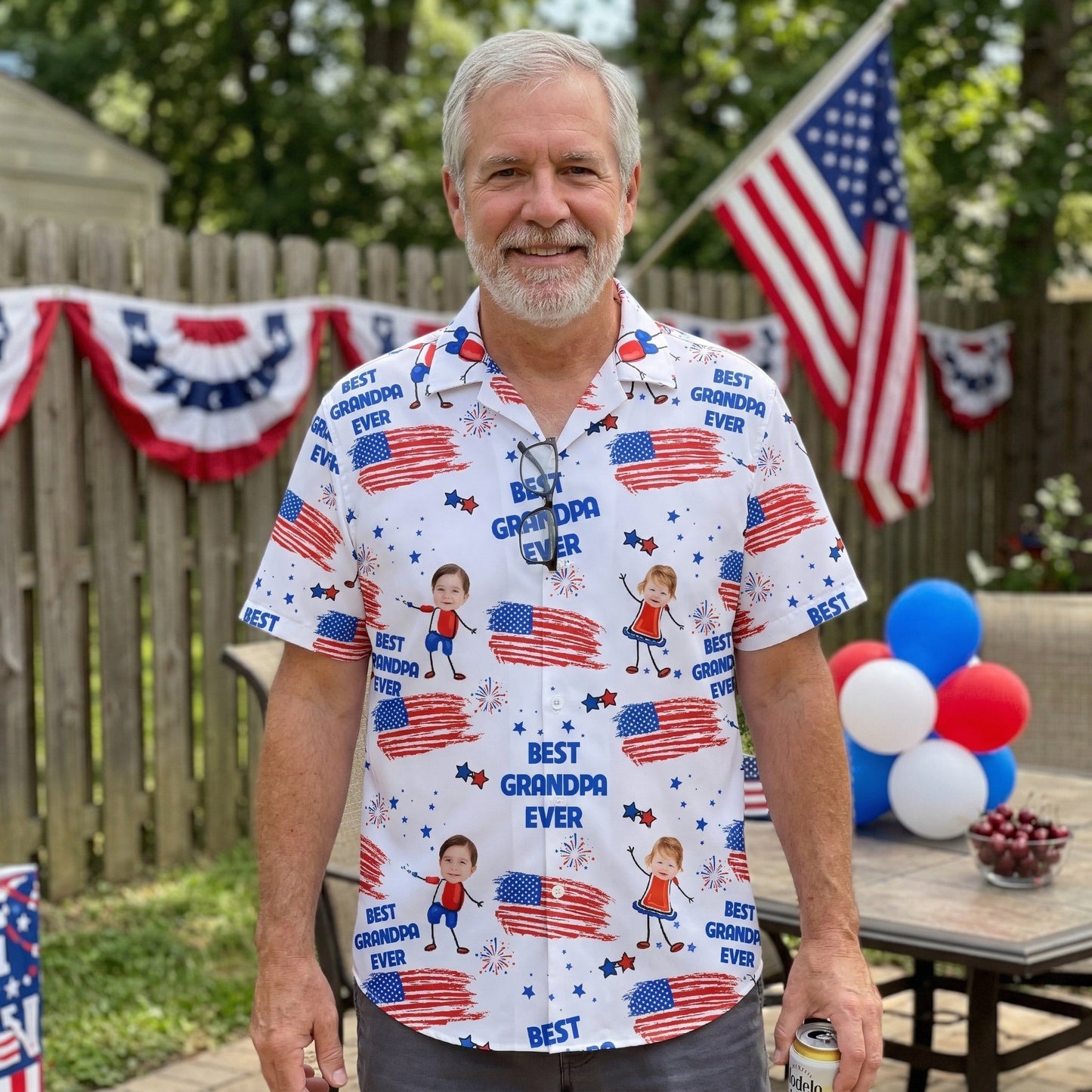 Best-Dad-Grandpa-Ever-Custom-Photo-Personalized-Hawaiian-Shirt-2