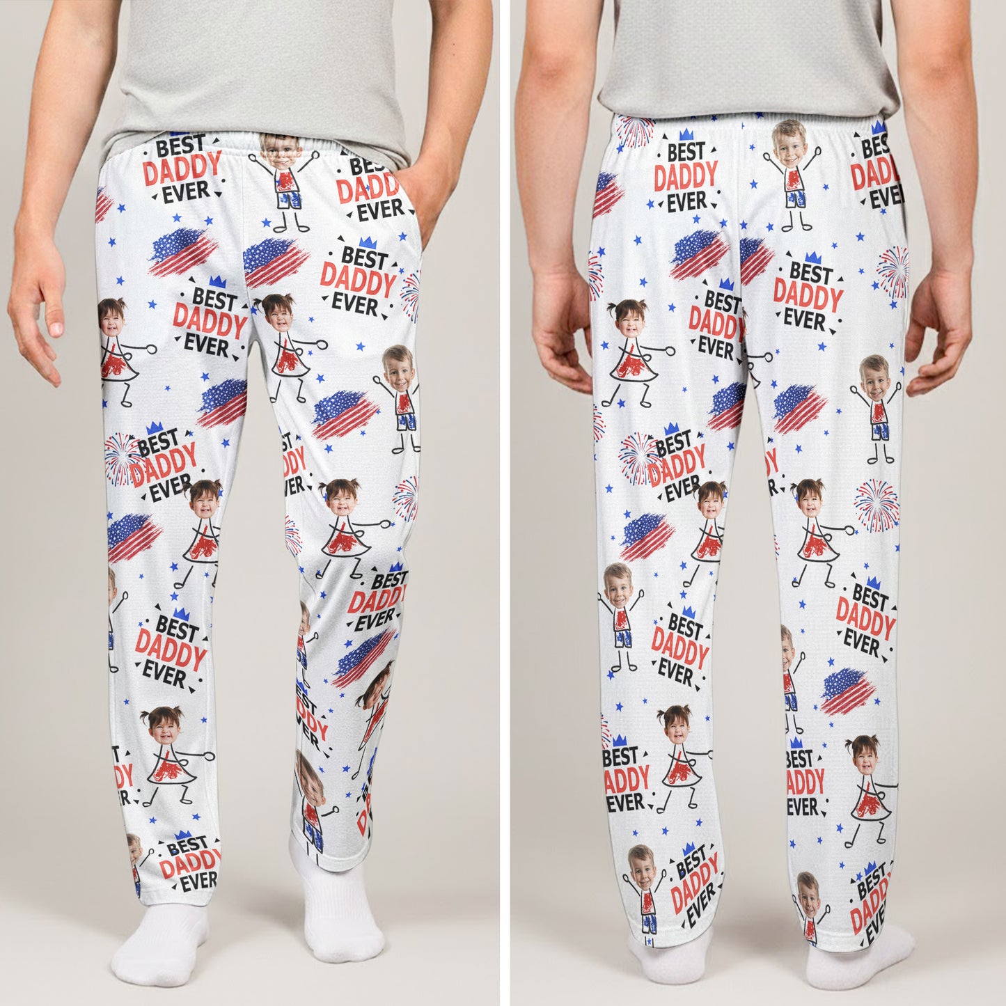Best-Dad-Grandpa-Ever-Custom-Photo-Personalized-Lounge-Pants-2