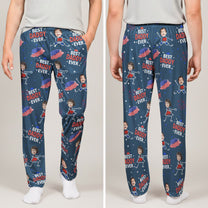 Best-Dad-Grandpa-Ever-Custom-Photo-Personalized-Lounge-Pants-3