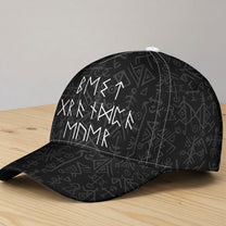 Best_Dad_Grandpa_Ever_In_Viking_Runes_Personalized_Cap_2