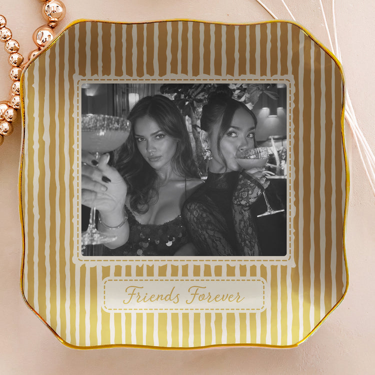 Best-Friend-Photo-Trinket-Tray-Birthday-Gifts-For-Bestie,-Sister-Vintage-Stripe-Personalized-Jewelry-Dish-2