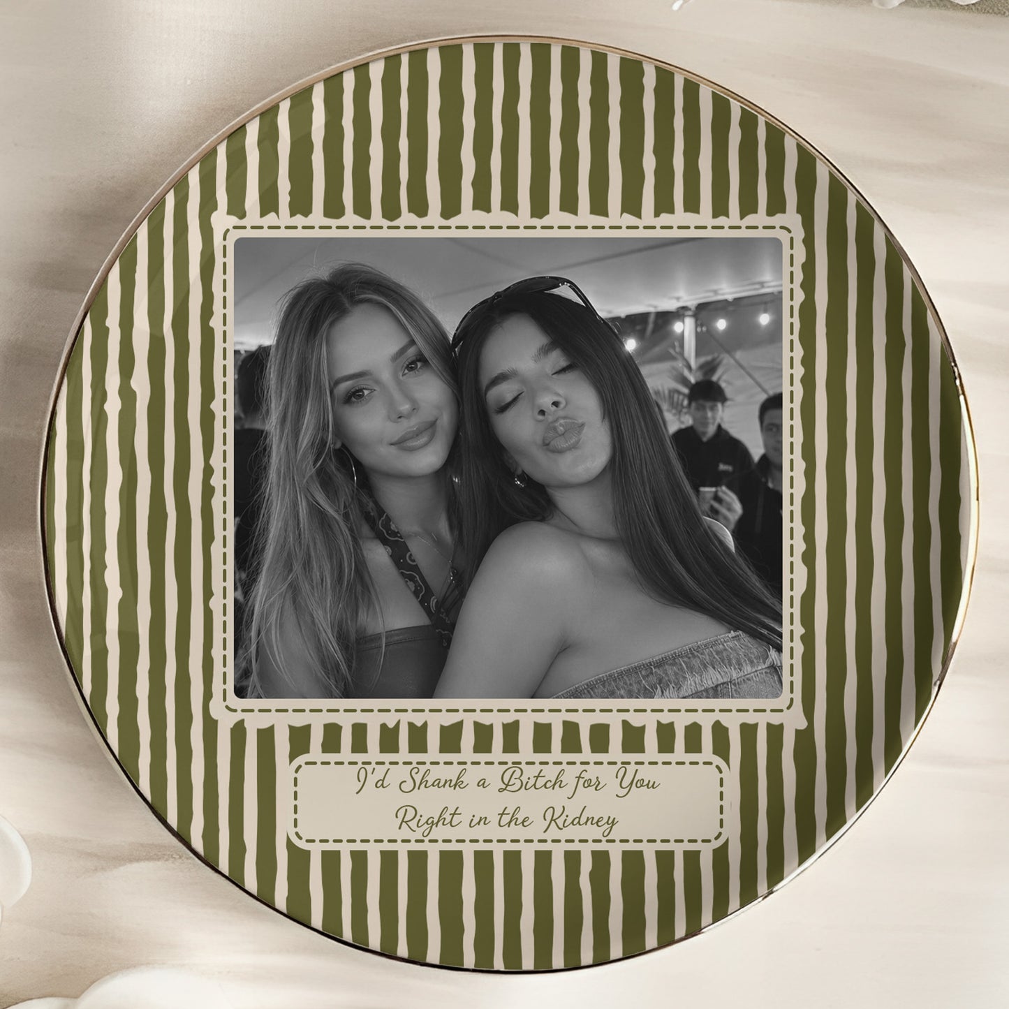 Best-Friend-Photo-Trinket-Tray-Birthday-Gifts-For-Bestie,-Sister-Vintage-Stripe-Personalized-Jewelry-Dish-4
