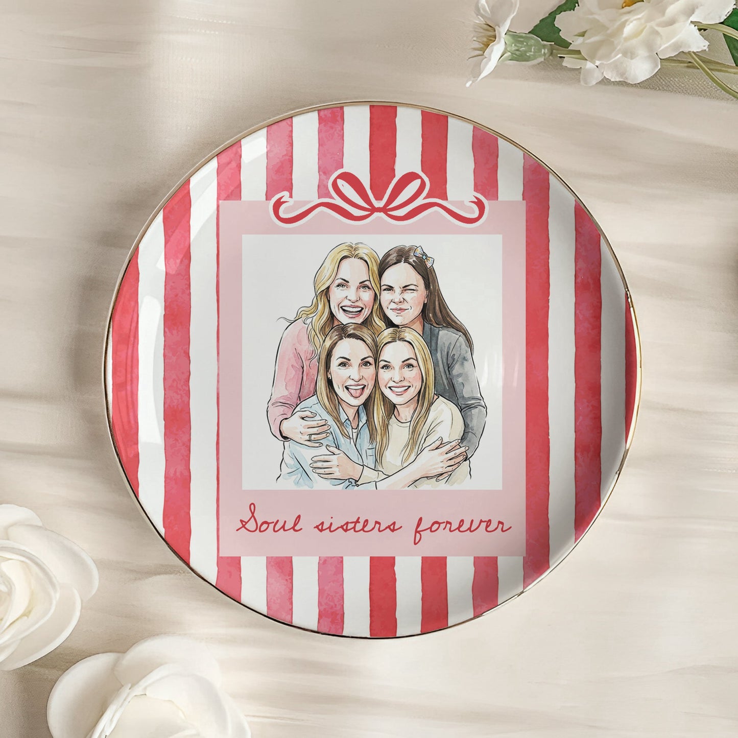 Best_Friends_Custom_Photo_Watercolor_Art_Friendship_Gift_Thank_You_Gift_For_Her_Personalized_Jewelry_Dish_5
