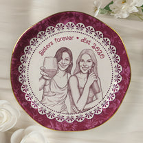 Best-Friends-Gift-For-Her-Custom-Photo-Sketch-Line-Art-Personalized-Jewelry-Dish-5