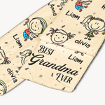 Best-Grandma-Ever-Doodle-Christmas-Personalized-Scarf-4