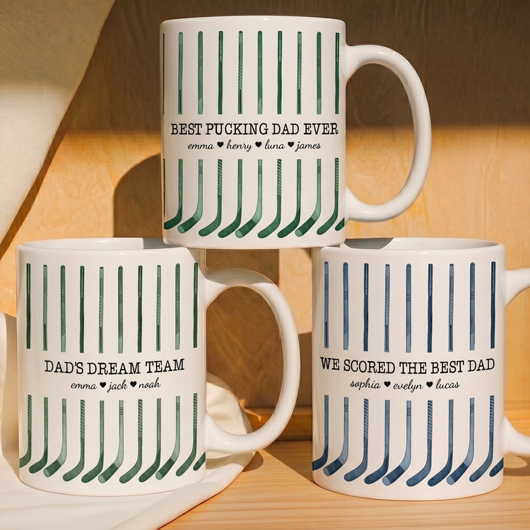 Best-Hockey-Dad-Custom-Name-Fathers-Day-Gift-For-Dad-Husband-Personalized-Mug-1