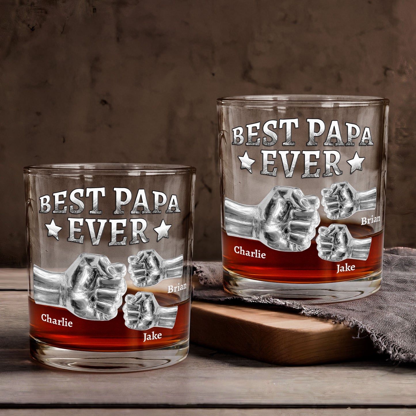 Best-Papa-Ever-Fist-Bump-Personalized-Whiskey-Glass-3