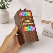 Best-Teacher-Ever--Personalized-Pen-Holder-With-Clock-3
