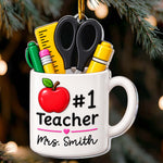 Best-Teacher-Mug-Personalized-Ornament