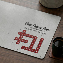 Best-Team-Ever-Custom-Crossword-Puzzle-Exchange-Gifts,-Bulk-Office-Gifts-For-Coworkers-Personalized-Desk-Mat-2