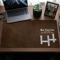 Best-Team-Ever-Custom-Crossword-Puzzle-Exchange-Gifts,-Bulk-Office-Gifts-For-Coworkers-Personalized-Desk-Mat-3