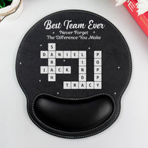 Best-Team-Ever-Custom-Crossword-Puzzle-Exchange-Gifts,-Bulk-Office-Gifts-For-Coworkers-Personalized-Mouse-Pad-5