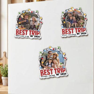 Best Trip To Remember - Personalized Magnet