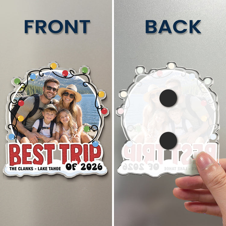 Best-Trip-To-Remember-Personalized-Magnet