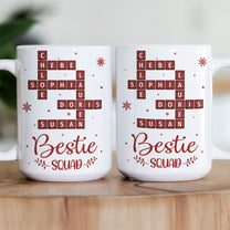 Bestie Squad Scrabble - Personalized Mug