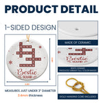 Bestie Squads - Personalized Ceramic Ornament