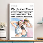 Bestie-Gift-Custom-Friends-Photo-Watercolor-Art-Personalized-Poster-2