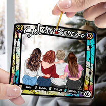 Besties Are Forever - Personalized Acrylic Ornament