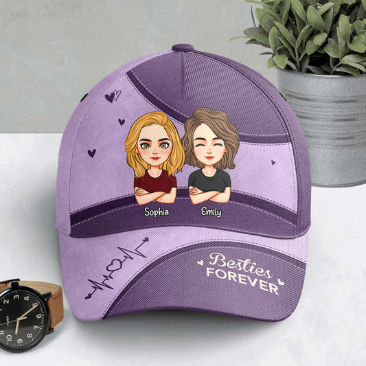 Besties Forever - Personalized Classic Cap